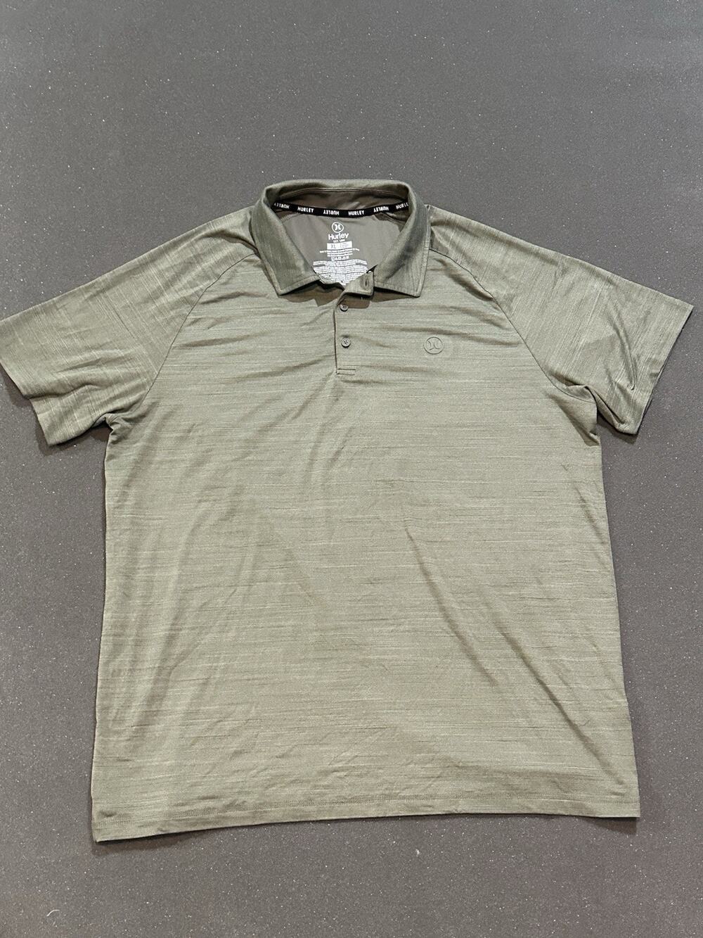 Hurley Green Polo XL